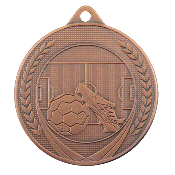 Medalje Christian 50 mm - Fodbold